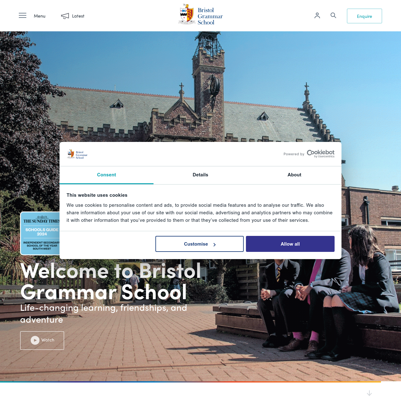 Client - Bristol Grammar School 