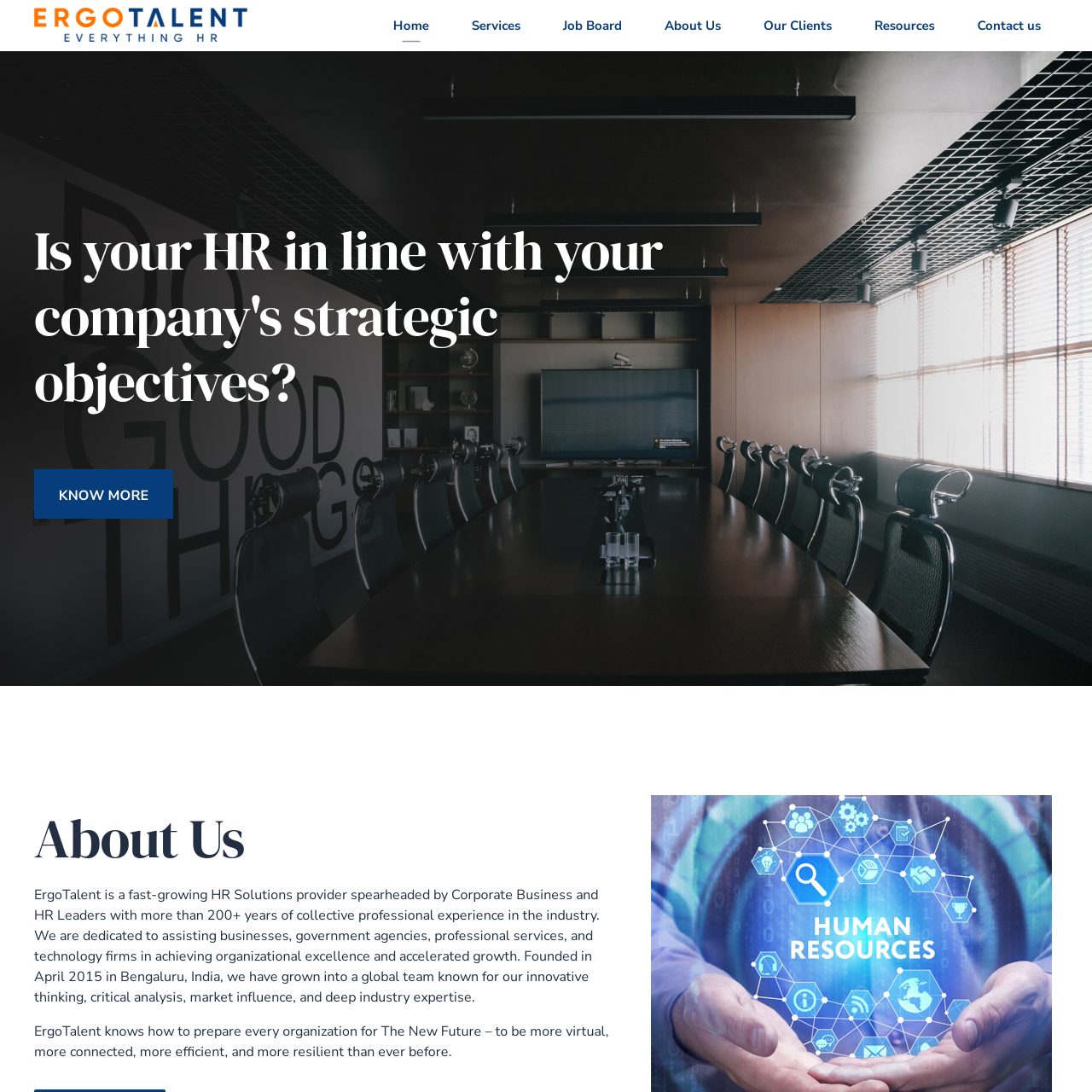 Client - Ergo Talent Solutions