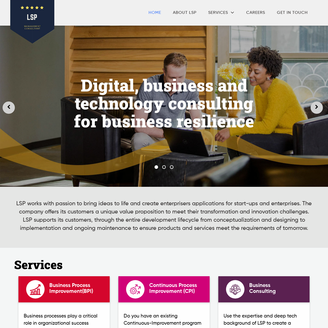 LSP Management consultant