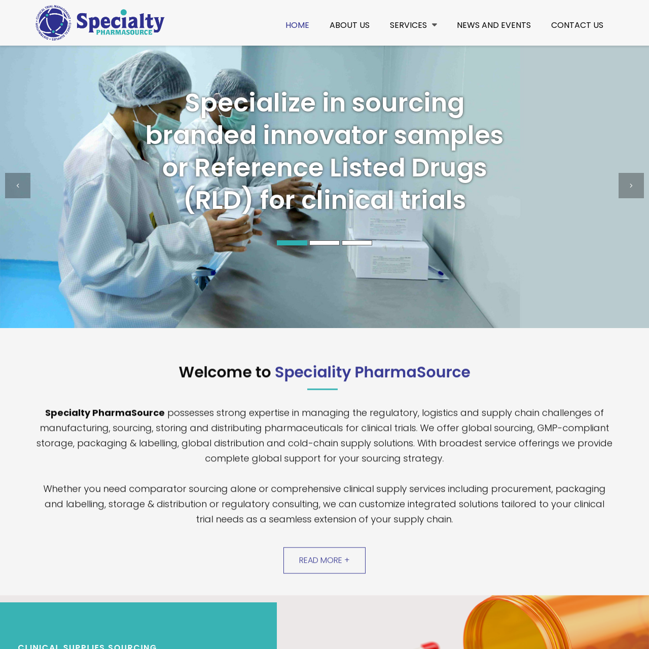 Client - Specialty Pharma Source