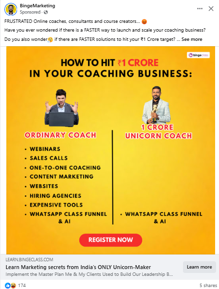 Client - Binge Marketing  