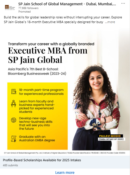 Client - SP Jain School